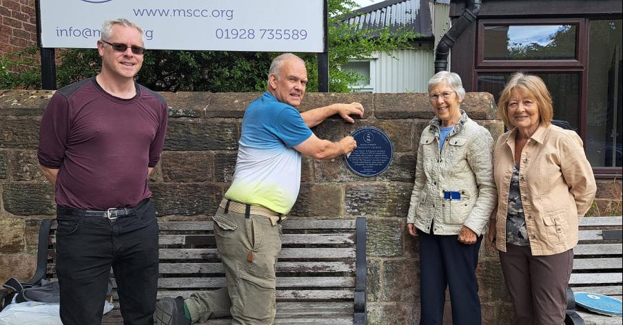 Blue Plaque
